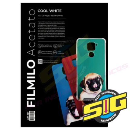 Filmilo Acetato Cool White A4 x 20H